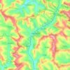Sărmașu topographic map, elevation, terrain