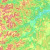 Japu topographic map, elevation, terrain