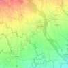 Jalpaiguri topographic map, elevation, terrain