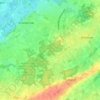 Schelderode topographic map, elevation, terrain