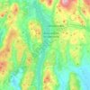 Windermere topographic map, elevation, terrain
