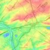 Plymouth Township topographic map, elevation, terrain