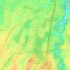 Srengseng Sawah topographic map, elevation, terrain