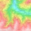 Jenaz topographic map, elevation, terrain
