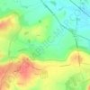 Foxton topographic map, elevation, terrain