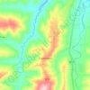 Colmurano topographic map, elevation, terrain