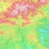 Ripollès topographic map, elevation, terrain
