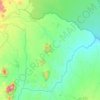 Tharaka North topographic map, elevation, terrain