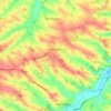 Saint-Antonin topographic map, elevation, terrain
