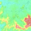 Xã Tu Tra topographic map, elevation, terrain