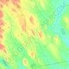 Waite topographic map, elevation, terrain