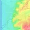 Baubigny topographic map, elevation, terrain