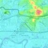 Section 16 topographic map, elevation, terrain