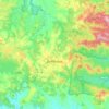 Gembrook topographic map, elevation, terrain