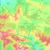 Cantalojas topographic map, elevation, terrain