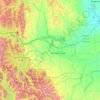 Municipal District of Pincher Creek No. 9 topographic map, elevation, terrain