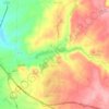 Bernuy de Porreros topographic map, elevation, terrain