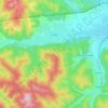 Straja topographic map, elevation, terrain
