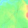 Taroon topographic map, elevation, terrain