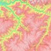 Provincia de Abancay topographic map, elevation, terrain