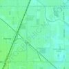 Phoenix topographic map, elevation, terrain