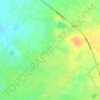 Anantpur topographic map, elevation, terrain