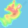 Brady Island topographic map, elevation, terrain