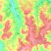 Sistels topographic map, elevation, terrain