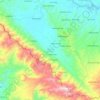 Pasemah Air Keruh topographic map, elevation, terrain