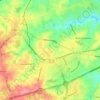 Martinez topographic map, elevation, terrain
