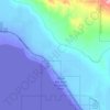 North Shore topographic map, elevation, terrain