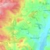 Bicton topographic map, elevation, terrain