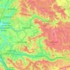 Rems-Murr-Kreis topographic map, elevation, terrain