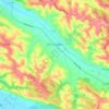 Saint-Nauphary topographic map, elevation, terrain