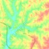 Maiden topographic map, elevation, terrain