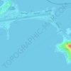 Simpson Bay topographic map, elevation, terrain