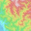 Meukek topographic map, elevation, terrain