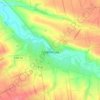 Huliaipole topographic map, elevation, terrain