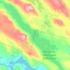 Riebnes topographic map, elevation, terrain