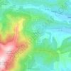 Cagnano topographic map, elevation, terrain