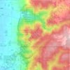 Red Hill topographic map, elevation, terrain