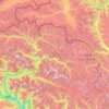 Upper Hunza Tehsil topographic map, elevation, terrain