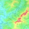 Bulford topographic map, elevation, terrain