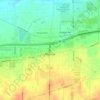 Village of Webster topographic map, elevation, terrain