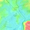 Marcey-les-Grèves topographic map, elevation, terrain