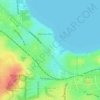 Spring Harbor topographic map, elevation, terrain