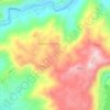 Sabana Grande topographic map, elevation, terrain