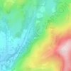 Coed Crafnant topographic map, elevation, terrain