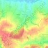 Goszyce topographic map, elevation, terrain