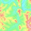 Ченча topographic map, elevation, terrain